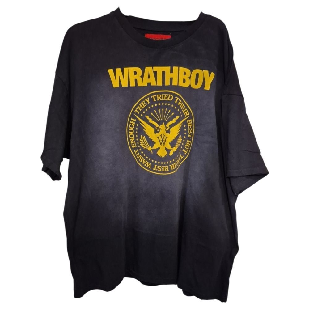 WRATHBOY H2K Black Tee Shirt XXL
